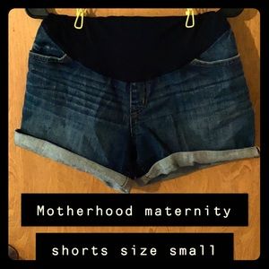 Motherhood Maternity Jean shorts